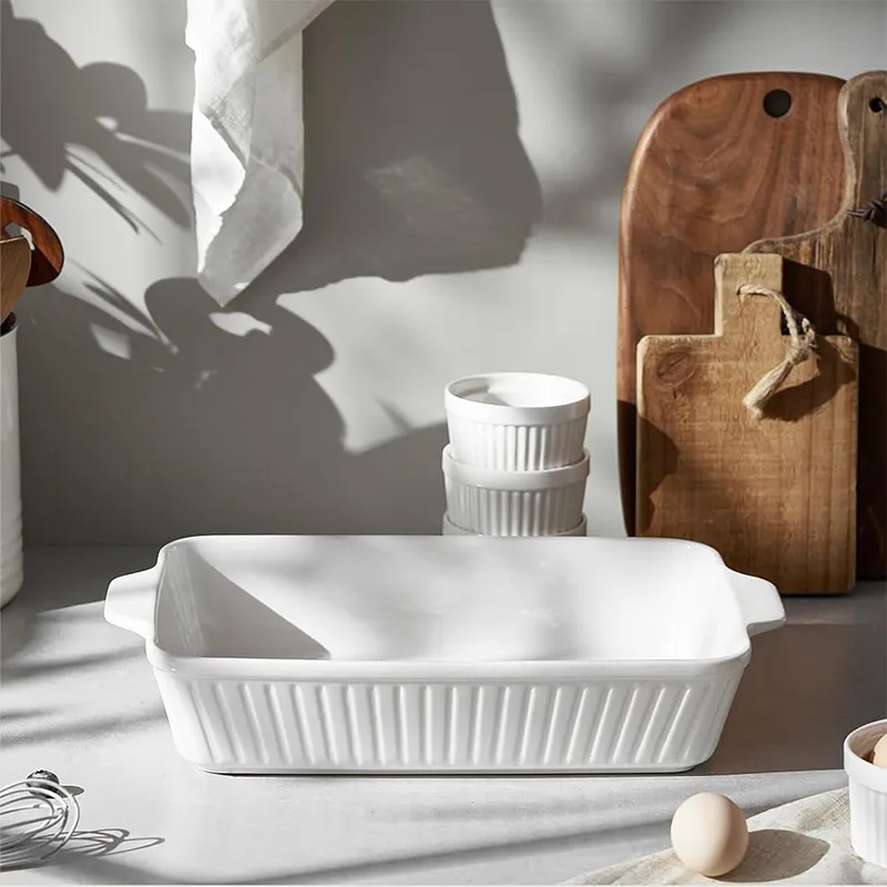 13-дюймовая форма для запекания — керамическая форма для запекания 9x13 дюймов, глубокая форма для лазаньи (3)