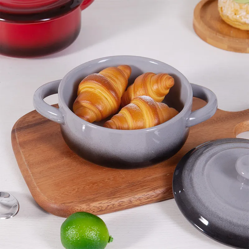 Дофаминовая керамическая чаша для приготовления яиц на пару (1)