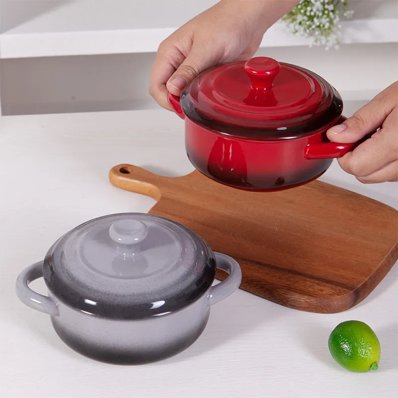 Дофаминовая керамическая чаша для приготовления яиц на пару (2)