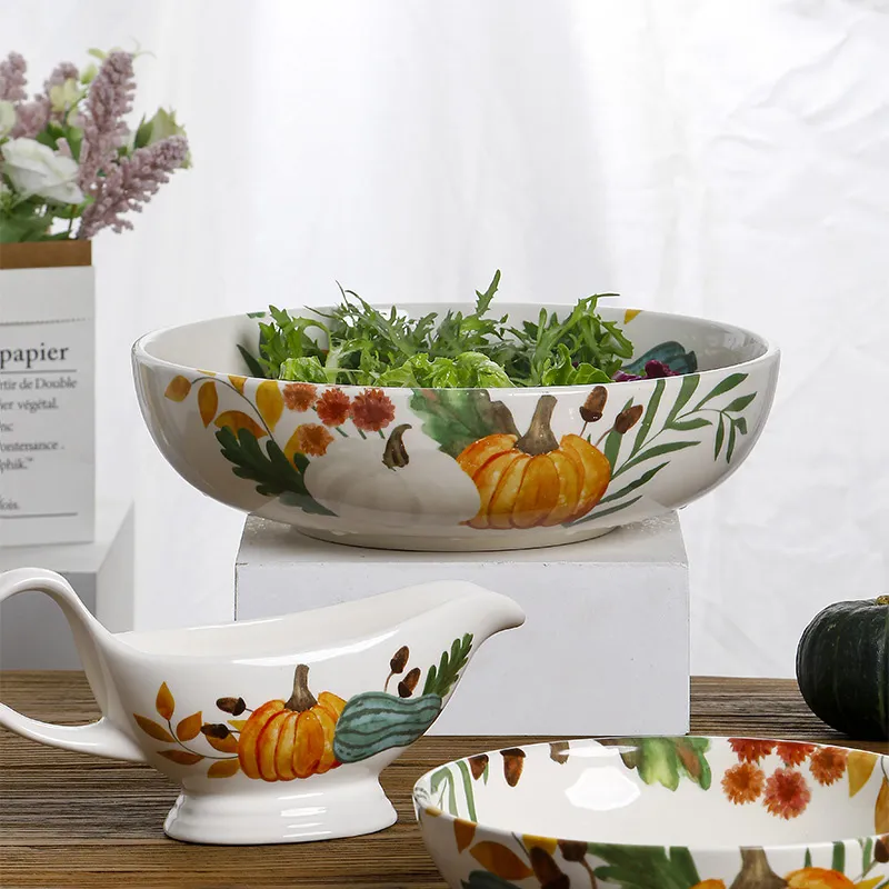 Индивидуальный керамический набор посуды для десертов (5)