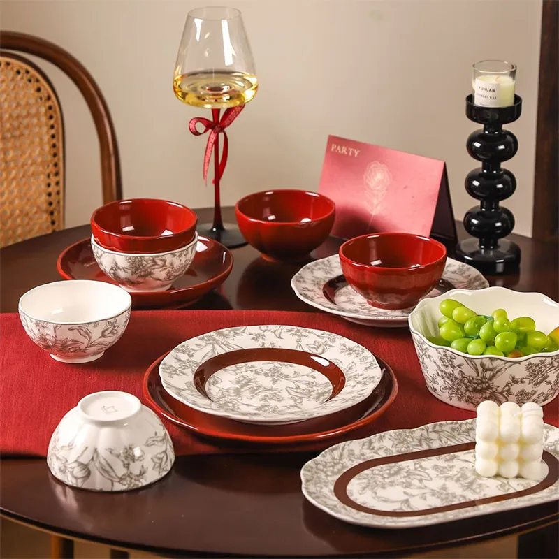 Набор посуды — подарочная коробка с изысканной и практичной посудой для помолвки, свадьбы или в подарок новобрачным (5)