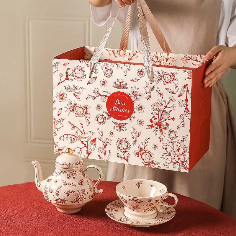 Чайный сервиз — подарочный набор для чаепития, праздничных подарков и деловых сувениров (2)